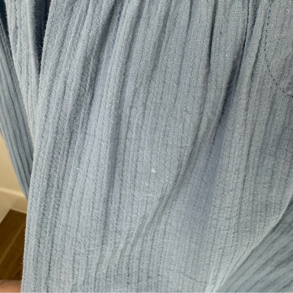 Vanessa Bruno Rosalba Long Sleeve Mini Dress Blue Size 36 Size Small - Picture 7 of 8